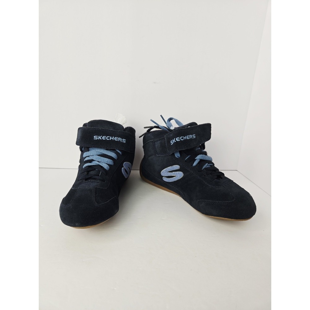 Sketchers High Top sneakers blue womens sz‎ 7